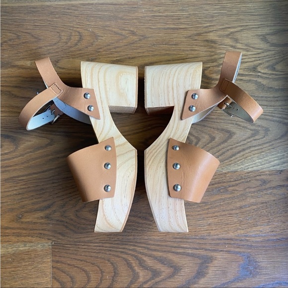 NWOT Intentionally Blank Tula Clog Platform Sandals - 9 - Picture 6 of 7